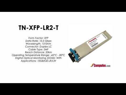 TN-XFP-LR2-T  |  Transition Compatible 10GBASE-LR XFP, 1310nm SMF 20km, Industrial