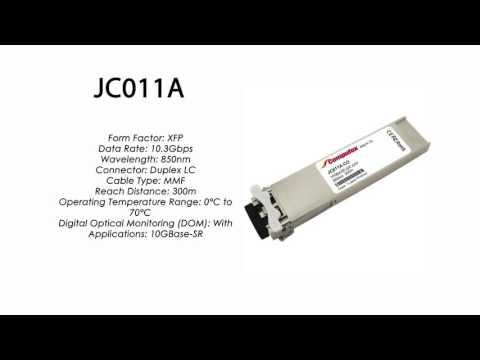 JC011A  |  HP Compatible 10GBase-SR XFP 850nm 300m MMF