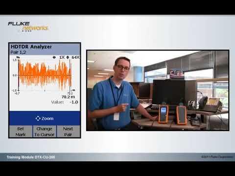 Badly Made Cable Causes A Return Loss Failure (DTX CU 205) : By Fluke Networks