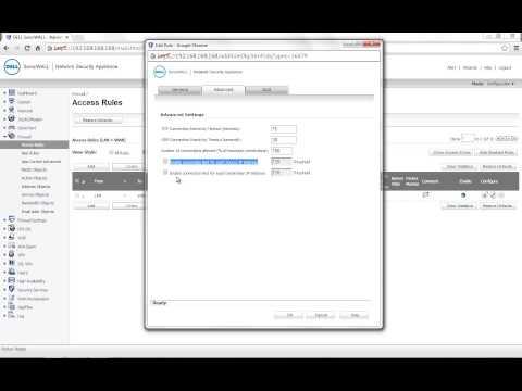 How To Use The Connection Limit TopX Utility In Diagnostics Page Of The SonicWALL User Interface