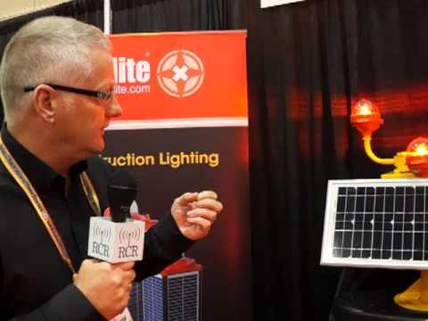 2013 NATE: Avlite Systems Showcases Solar Powered Tower Obstruction Lights
