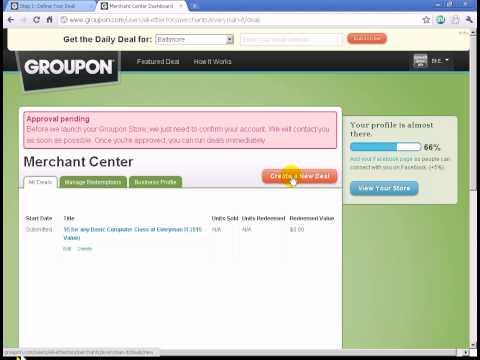 Groupon Stores Video Review