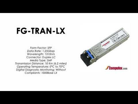 FG-TRAN-LX  |  Fortinet Compatible 1000BASE-LX/LH 1310nm 10km SFP