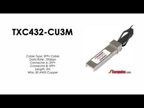 TXC432-CU3M  |  Tp-Link Compatible 3M Direct Attach SFP+ Cable