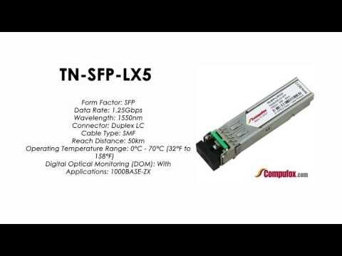 TN-SFP-LX5  |  Transition Compatible 1000BASE-LX SFP 1550nm SMF 50km