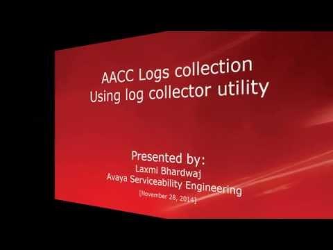 How To Collect Avaya Aura Contact Center (AACC) Logs For Different Components?