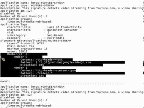 SRX AppSecure - Basic Application Firewalling Learning Byte