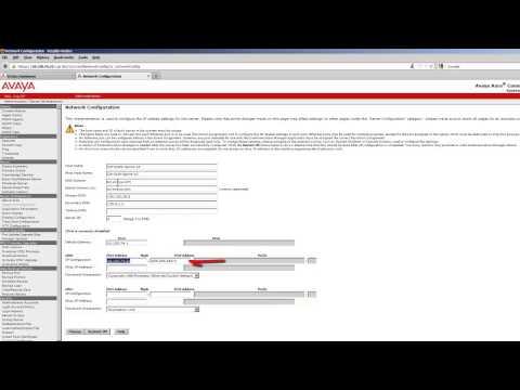 How To Perform The Provisioning Of The Avaya Aura® Communication Manager Duplex Servers