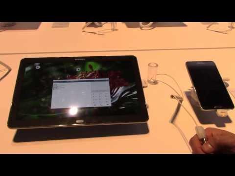 CES 2014: Samsung Galaxy NotePRO Tablet Demo