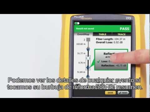 OptiFiber Pro - Demonstration, Spanish Language: By Fluke Networks