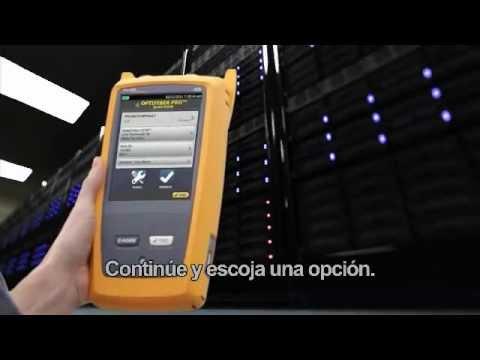 OptiFiber Pro OTDR - OTDR Testing Built For The Enterprise, Spanish Language: By Fluke Networks