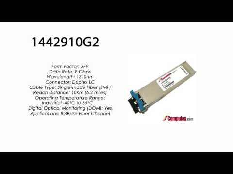 1442910G2  |  Adtran Compatible 8G FC SMF XFP 1310nm 10km