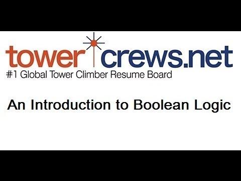 TowerCrews.Net - An Introduction To Boolean Searching