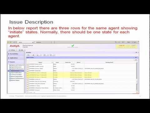 Logs Needed To Troubleshoot Agents In Multiple States In Avaya APCUI Agent Status Reports