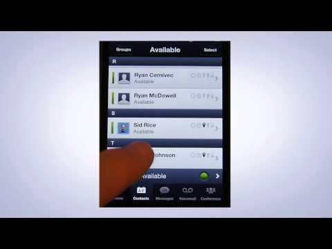 Avaya Demo: Mobile Service Resolution With Avaya One-X Mobile