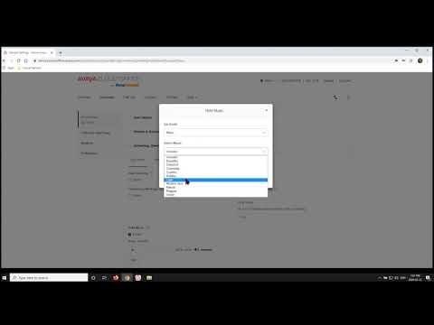 Avaya Cloud Office Quick Tip Video: Changing Hold Music