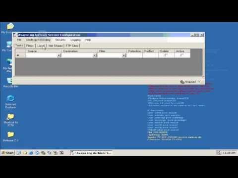 How To Configure Log Collection And Archiving Utility For Avaya Interaction Center
