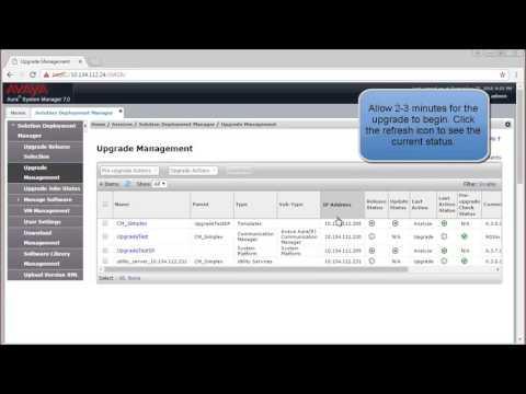 How To Upgrade Communication Manager On System Platform Using Solution Deployment Manager: Part II