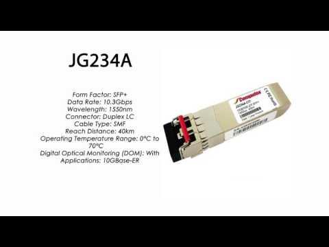 JG234A  |  HP Compatible 10GBase-ER XFP 1550nm 40km