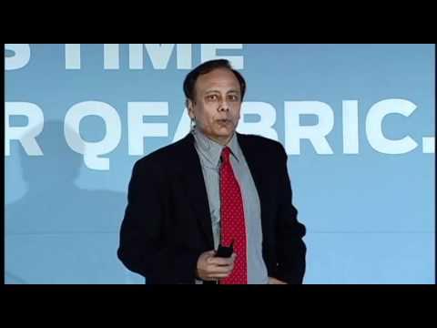 Juniper Networks QFabric Event --  CTO & Founder Pradeep Sindhu