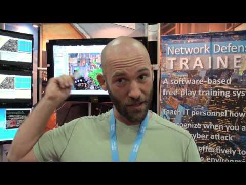 Scalable Networks Network Defense Trainer  - InterOp 2013 Booth Crawl