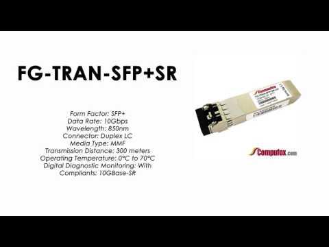 FG-TRAN-SFP+SR  |  Fortinet Compatible 10GBASE-SR 850nm 300m SFP+
