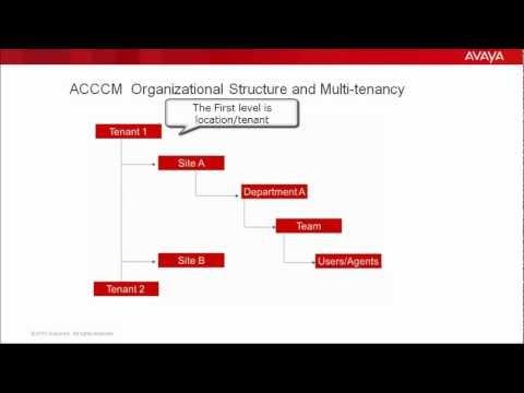 How To Add Organizational Structure In Avaya Contact Center Control Manager