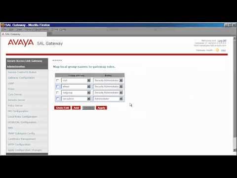 How To Assign, Delete Or Modify Users And Local Roles To The SAL Gateway Management Interface