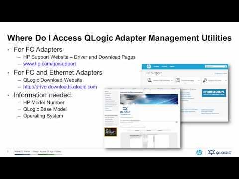 Make IO Matter – How To Access QLogic Management Utilities For HP Adapters