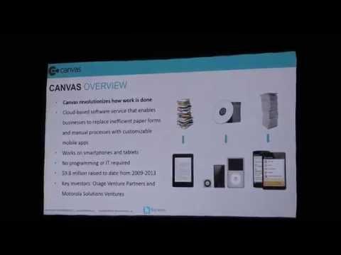 #TC32014 Investor Fast Pitch: Canvas - Replacing Paper Forms W/ Smartphone Apps