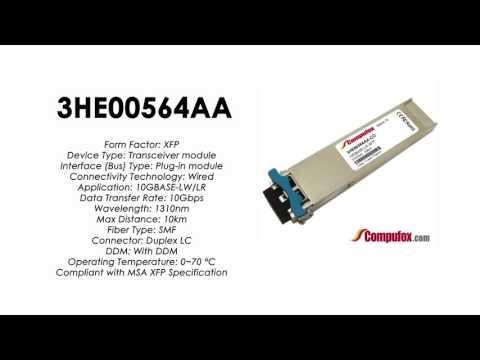 3HE00564AA  |  Alcatel Compatible 10GBASE-LW/LR 1310nm 10km XFP