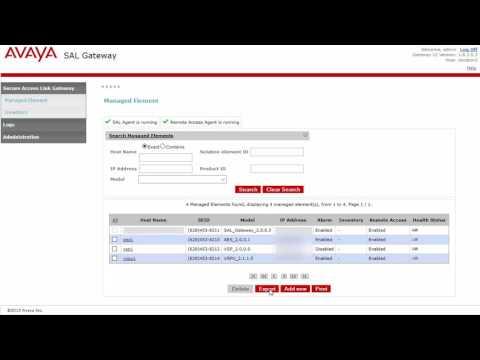 How To Retire An Avaya SAL Gateway On System Platform (VSALGW)