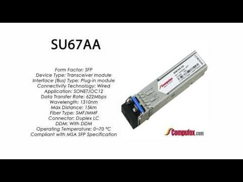 SU67AA  |  Marconi Compatible SFP 622Mbps 1310nm 15km DDM