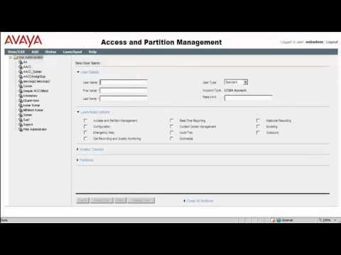 How To Add Admin User In AACC For Avaya Contact Center Control Manager Integration
