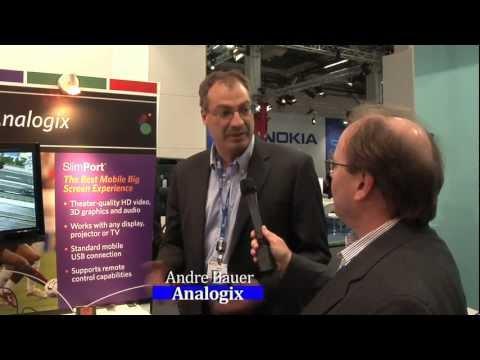 MWC2012: MIPI Alliance - Analogix Delivers Power Saving HDMI Display Port Connectors