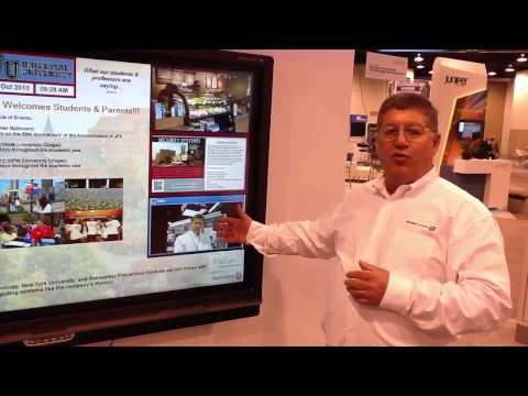 Alcatel-Lucent Interactive Digital Signage