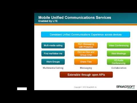 BroadSoft Webinar: How Mobile Operators Can Monetize Their LTE Investments  - December 4, 2012