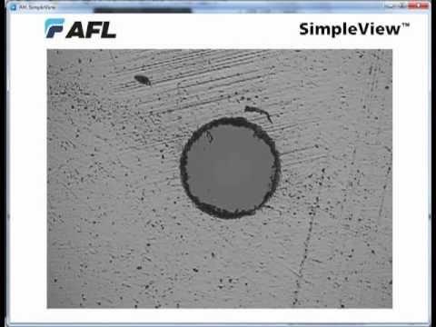 Visual Inspection Of Fiber Optic Connectors Using A Microscope