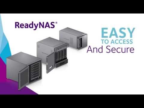 NETGEAR.  Storage Made Easy With ReadyNAS