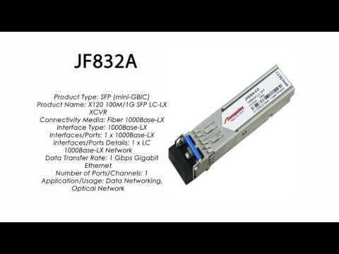 JF832A  |  HP Compatible 1000Base-LX SFP 1310nm 10km