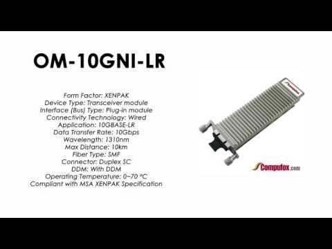 OM-10GNI-LR  |  Alcatel Compatible 10GBASE-LR 1310nm 10km XENPAK