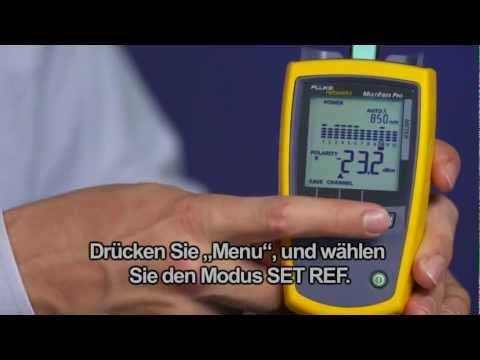 MultiFiber Pro- Optical Power Meter And Light Source, German Language: By Fluke Networks