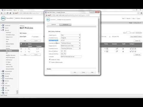 How To Troubleshoot The Error Unknown Service Class While Configuring NAT Policies