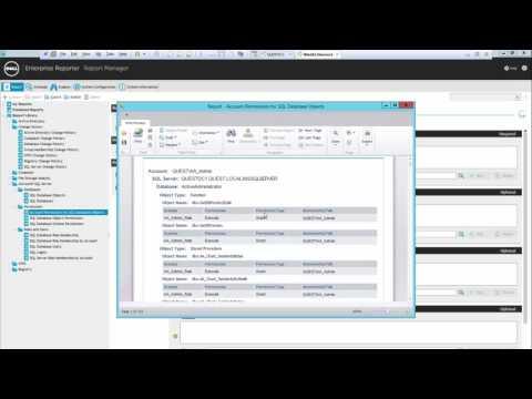 Introduction To Enterprise Reporter For SQL Server
