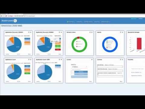 OmniVista 2500 Release 4.1.1 - Dashboard Overview Part 5