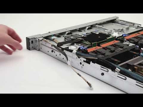 Dell EMC PowerEdge R6525: Remove/Install Right Rack Ear