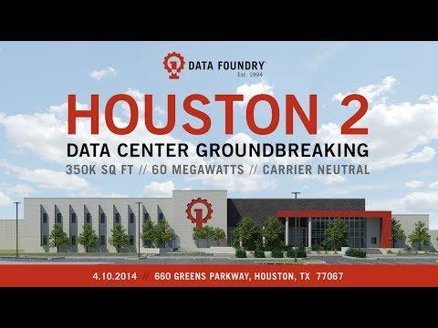 Data Foundry Houston 2 Data Center Groundbreaking