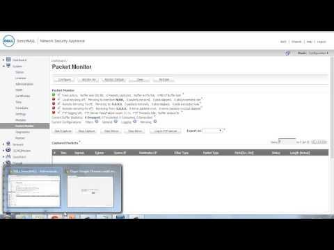 Using The Packet Monitor To Analyze Traffic