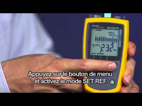 MultiFiber Pro- Optical Power Meter And Light Source, French Language: By Fluke Networks