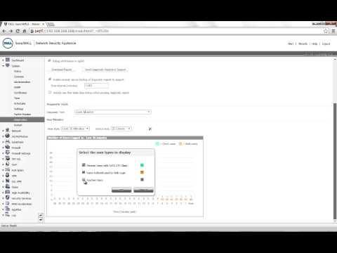 How To Use The User Monitor Utility In The Diagnostics Page Of The SonicWALL User Interface